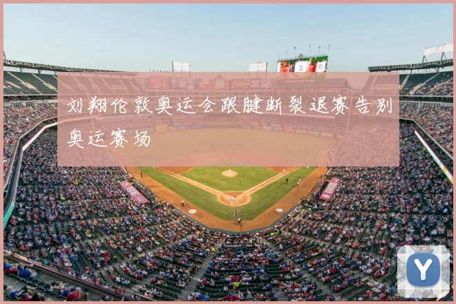 刘翔伦敦奥运会跟腱断裂退赛告别奥运赛场